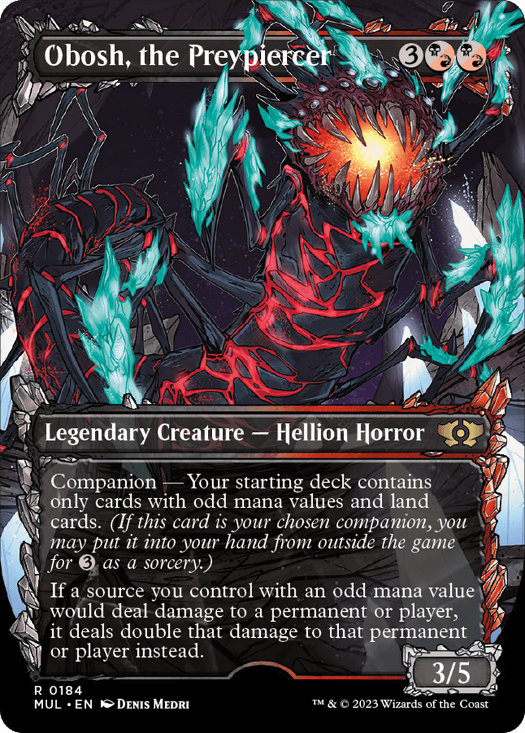 Obosh, the Preypiercer (Halo Foil) [Multiverse Legends] - Trinity Hobby