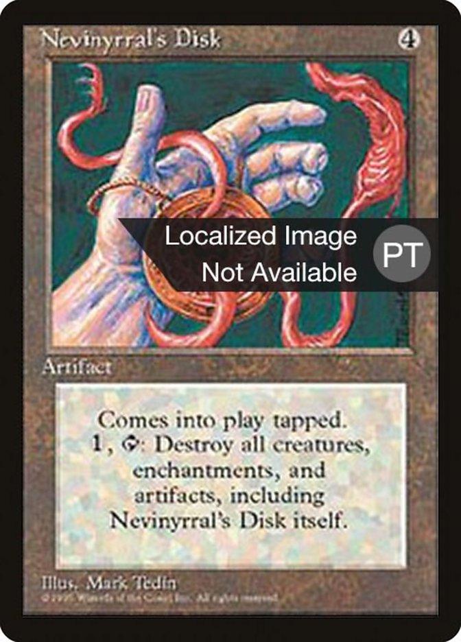 Nevinyrral's Disk [Fourth Edition (Foreign Black Border)] - Trinity Hobby