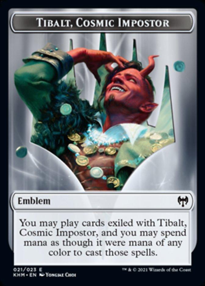 Tibalt, Cosmic Impostor Emblem [Kaldheim Tokens] - Trinity Hobby