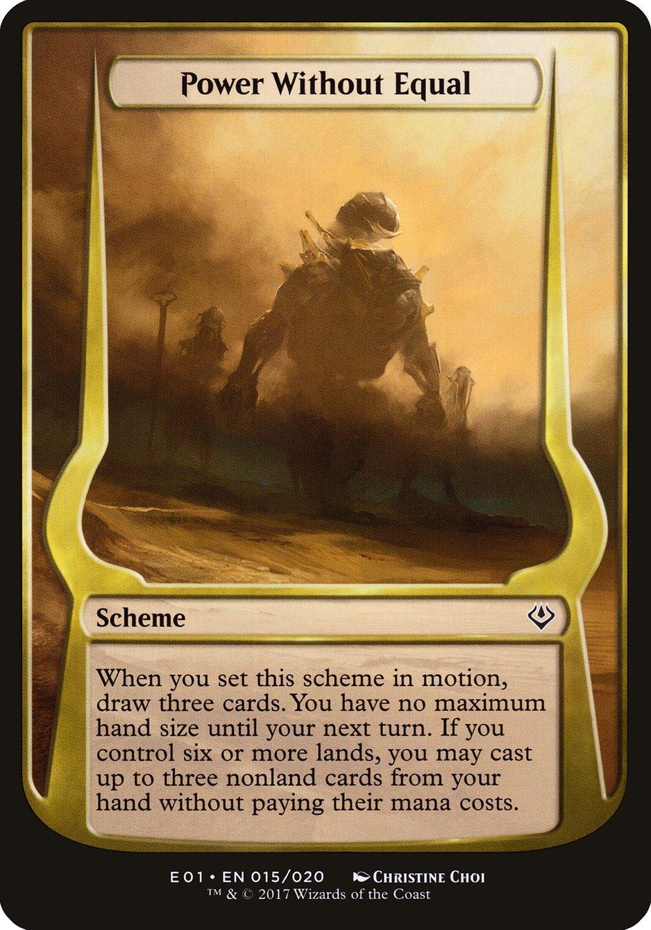 Power Without Equal (Schemes) [Archenemy: Nicol Bolas Schemes] - Trinity Hobby