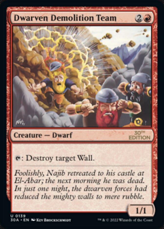 Dwarven Demolition Team [30th Anniversary Edition] - Trinity Hobby