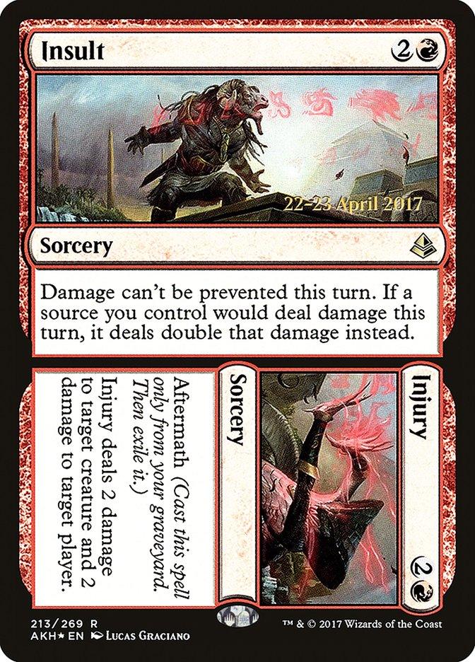 Insult // Injury [Amonkhet Prerelease Promos] - Trinity Hobby