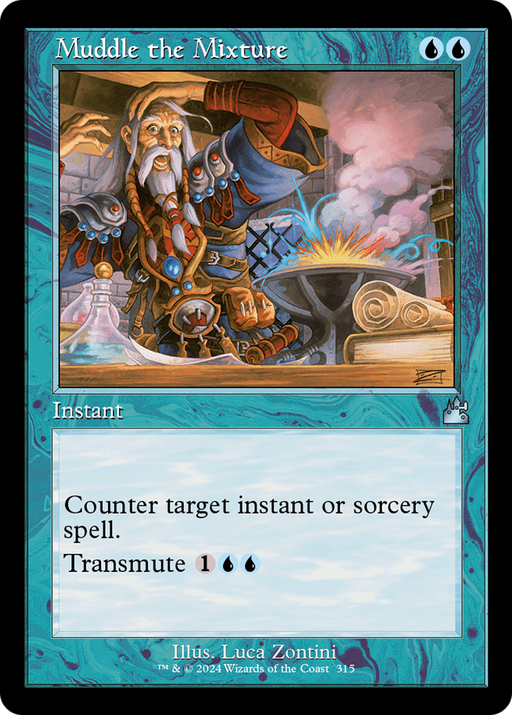 Muddle the Mixture (Retro Frame) [Ravnica Remastered] - Trinity Hobby