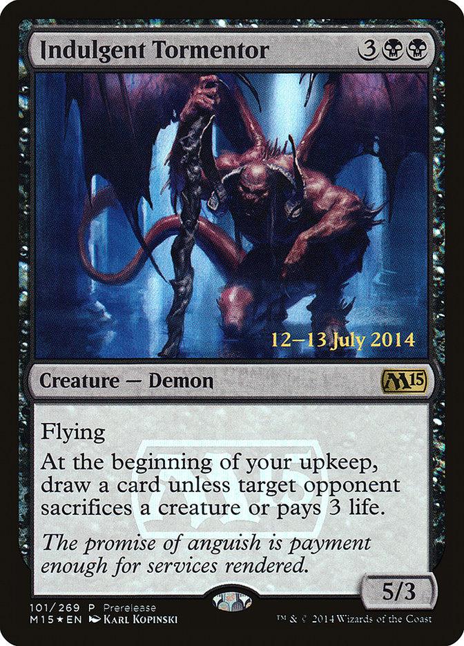 Indulgent Tormentor [Magic 2015 Prerelease Promos] - Trinity Hobby