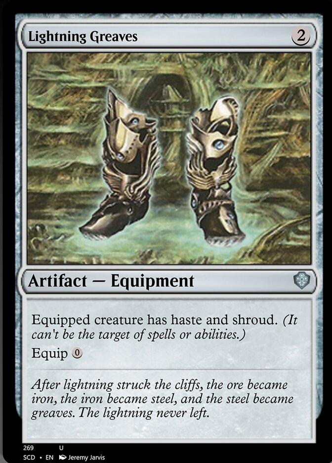 Lightning Greaves [Starter Commander Decks] - Trinity Hobby