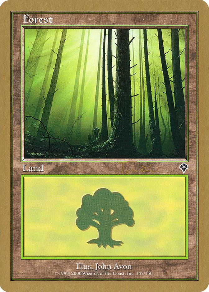 Forest (jt347) (Jan Tomcani) [World Championship Decks 2001] - Trinity Hobby