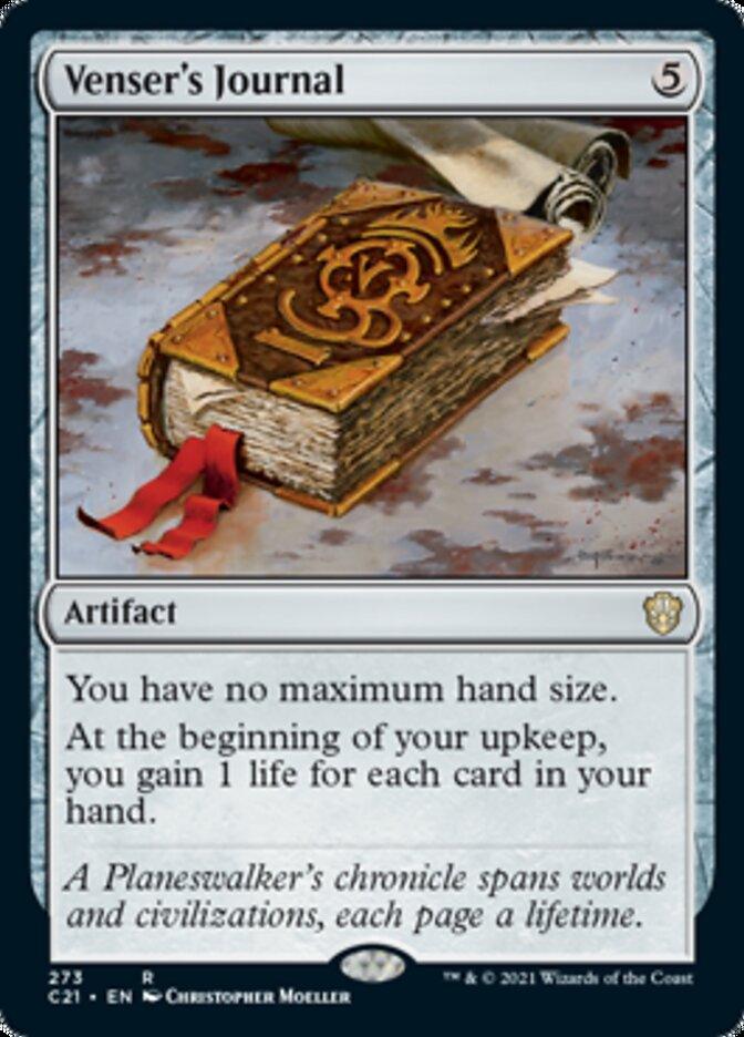 Venser's Journal [Commander 2021] - Trinity Hobby