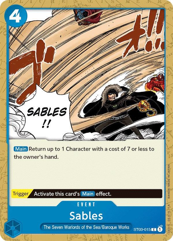 Sables [Starter Deck: The Seven Warlords of The Sea] - Trinity Hobby