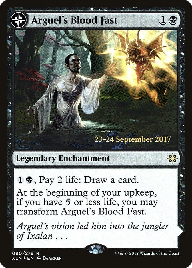 Arguel's Blood Fast // Temple of Aclazotz [Ixalan Prerelease Promos] - Trinity Hobby