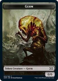Germ // Human Soldier Double-Sided Token [Double Masters Tokens] - Trinity Hobby