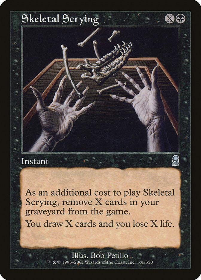 Skeletal Scrying [Odyssey] - Trinity Hobby