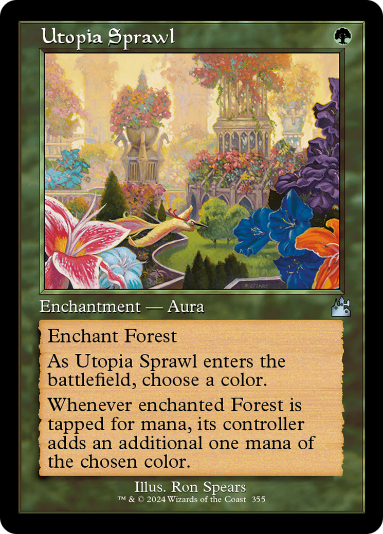Utopia Sprawl (Retro Frame) [Ravnica Remastered] - Trinity Hobby
