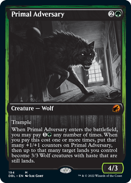 Primal Adversary [Innistrad: Double Feature] - Trinity Hobby