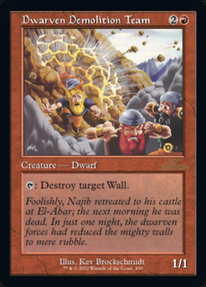 Dwarven Demolition Team (Retro) [30th Anniversary Edition] - Trinity Hobby