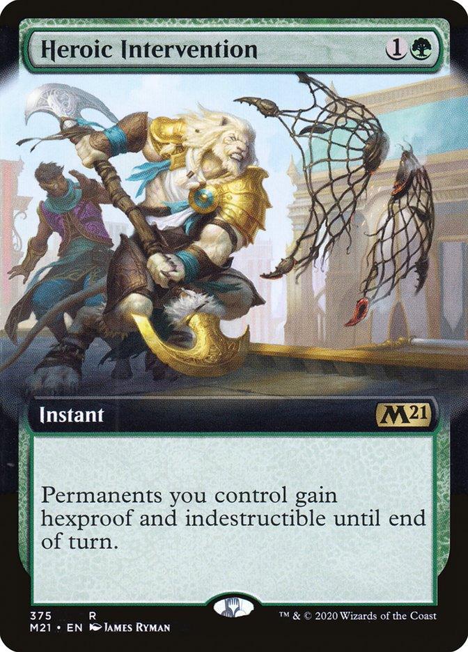 Heroic Intervention (Extended Art) [Core Set 2021] - Trinity Hobby