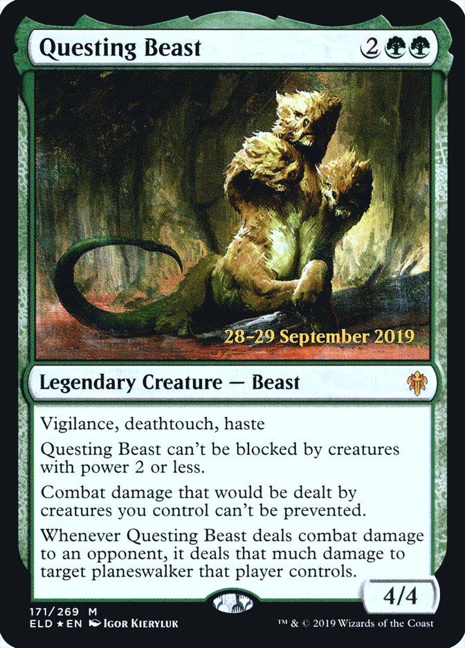 Questing Beast [Throne of Eldraine Prerelease Promos] - Trinity Hobby