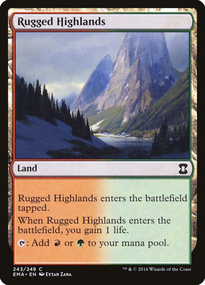 Rugged Highlands [Eternal Masters] - Trinity Hobby