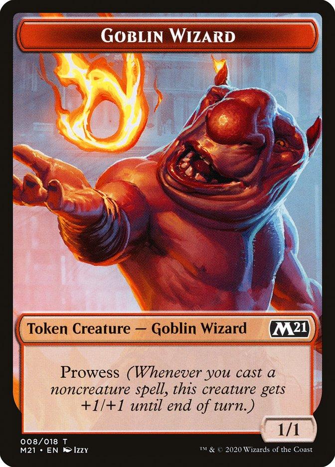 Construct // Goblin Wizard Double-Sided Token [Core Set 2021 Tokens] - Trinity Hobby