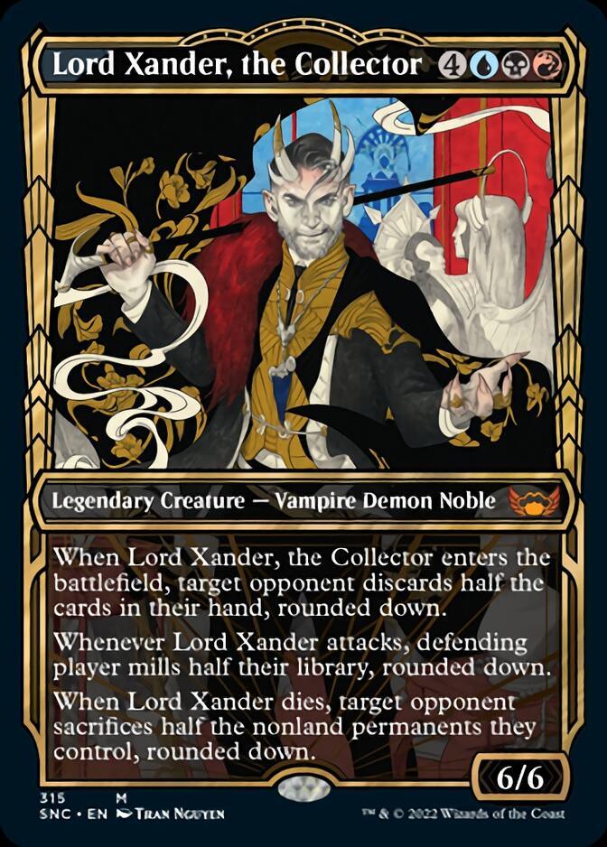 Lord Xander, the Collector (Showcase Golden Age) [Streets of New Capenna] - Trinity Hobby