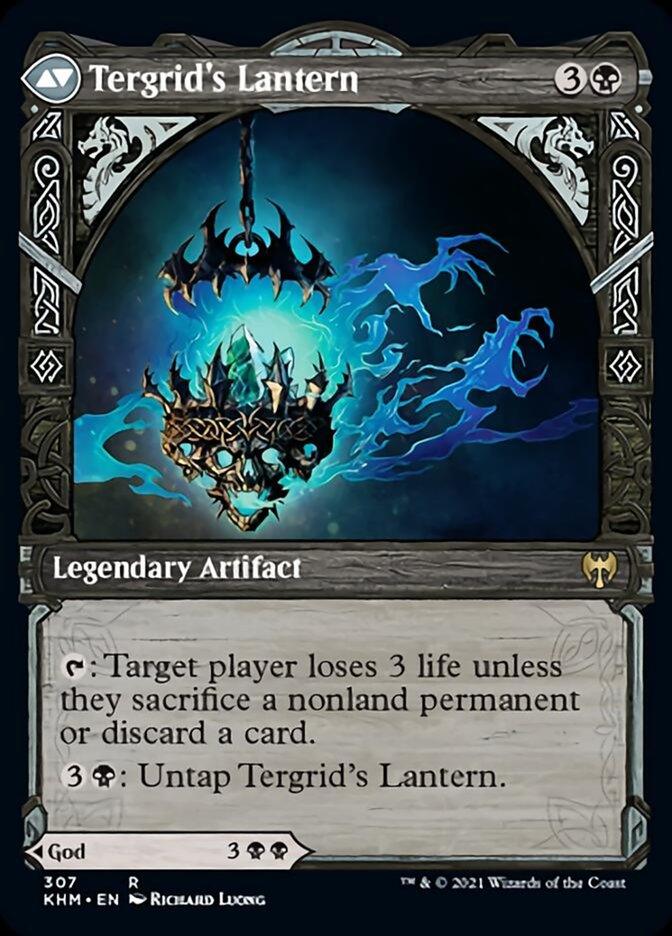 Tergrid, God of Fright // Tergrid's Lantern (Showcase) [Kaldheim] - Trinity Hobby