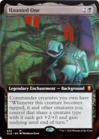 Haunted One (Extended Art) [Commander Legends: Battle for Baldur's Gate] - Trinity Hobby