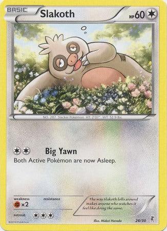 Slakoth (26/30) [XY: Trainer Kit 1 - Bisharp] - Trinity Hobby