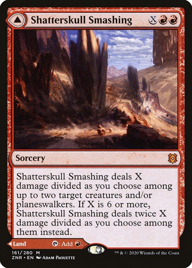 Shatterskull Smashing // Shatterskull, the Hammer Pass [Zendikar Rising] - Trinity Hobby