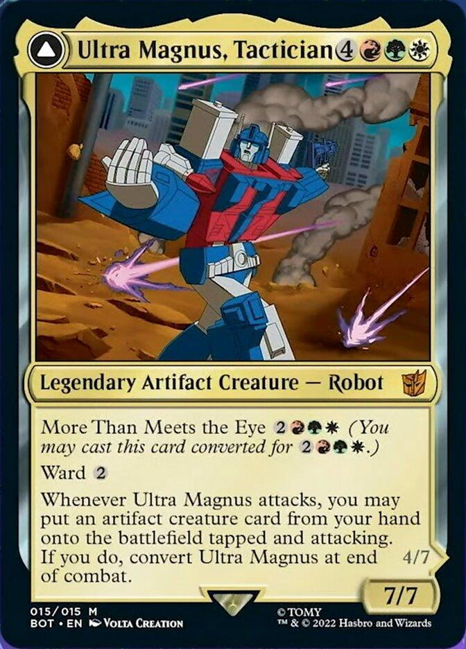 Ultra Magnus, Tactician // Ultra Magnus, Armored Carrier [Transformers] - Trinity Hobby