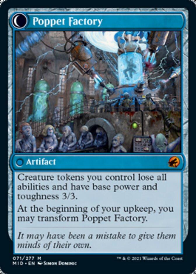 Poppet Stitcher // Poppet Factory [Innistrad: Midnight Hunt] - Trinity Hobby