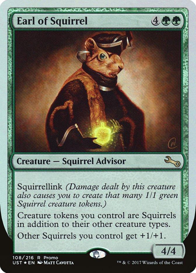 Earl of Squirrel (Draft Weekend) [Unstable Promos] - Trinity Hobby