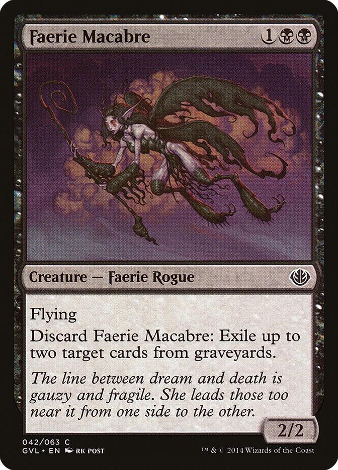 Faerie Macabre (Garruk vs. Liliana) [Duel Decks Anthology] - Trinity Hobby