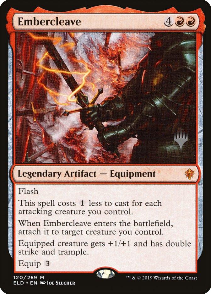 Embercleave (Promo Pack) [Throne of Eldraine Promos] - Trinity Hobby