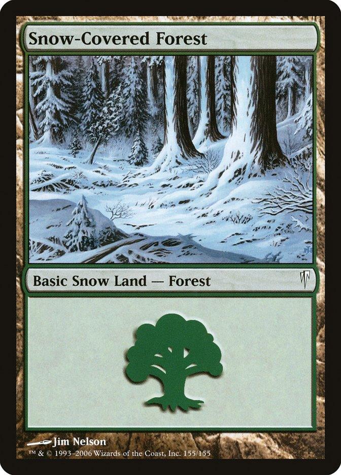 Snow-Covered Forest [Coldsnap] - Trinity Hobby