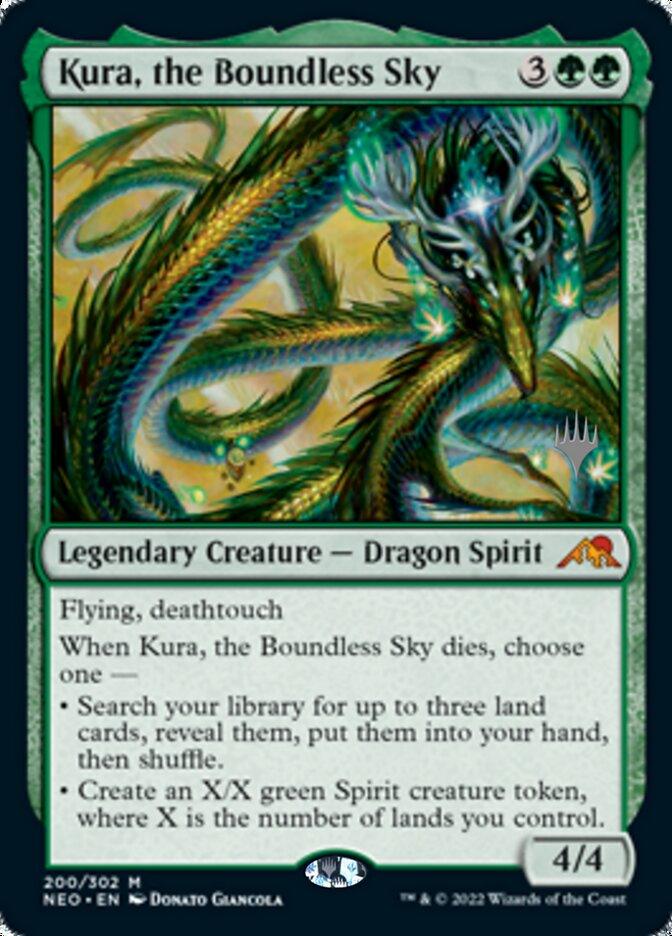 Kura, the Boundless Sky (Promo Pack) [Kamigawa: Neon Dynasty Promos] - Trinity Hobby