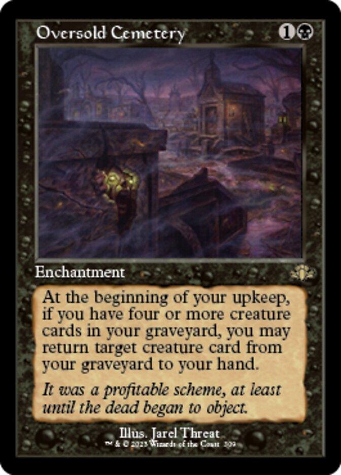 Oversold Cemetery (Retro) [Dominaria Remastered] - Trinity Hobby