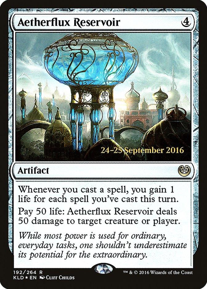 Aetherflux Reservoir [Kaladesh Prerelease Promos] - Trinity Hobby