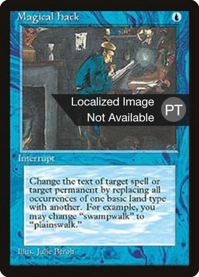 Magical Hack [Fourth Edition (Foreign Black Border)] - Trinity Hobby
