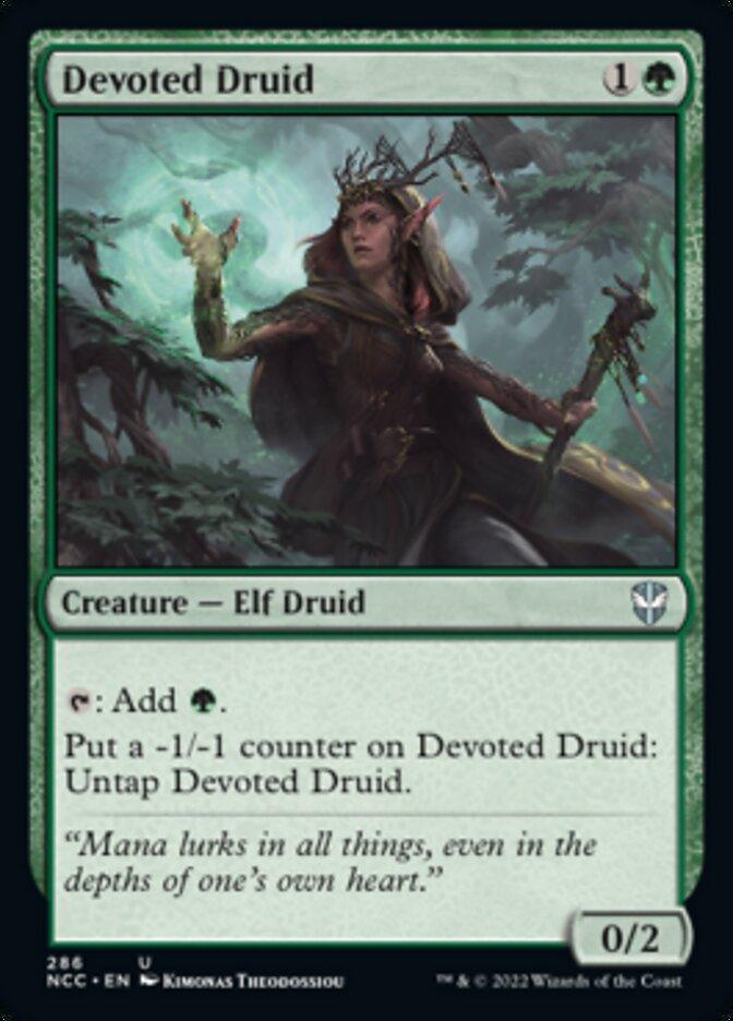 Devoted Druid [Streets of New Capenna Commander] - Trinity Hobby