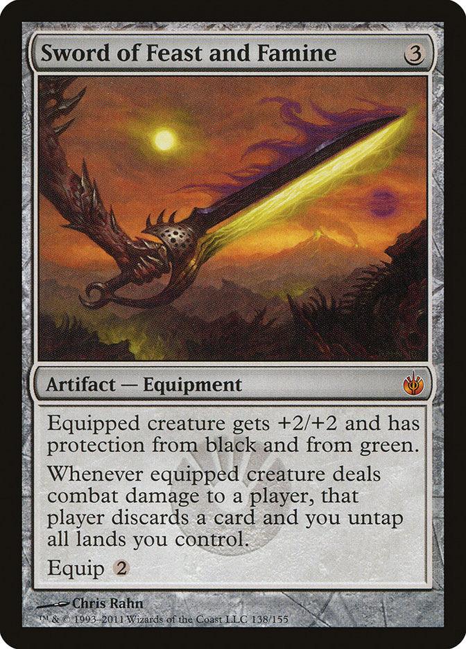 Sword of Feast and Famine [Mirrodin Besieged] - Trinity Hobby