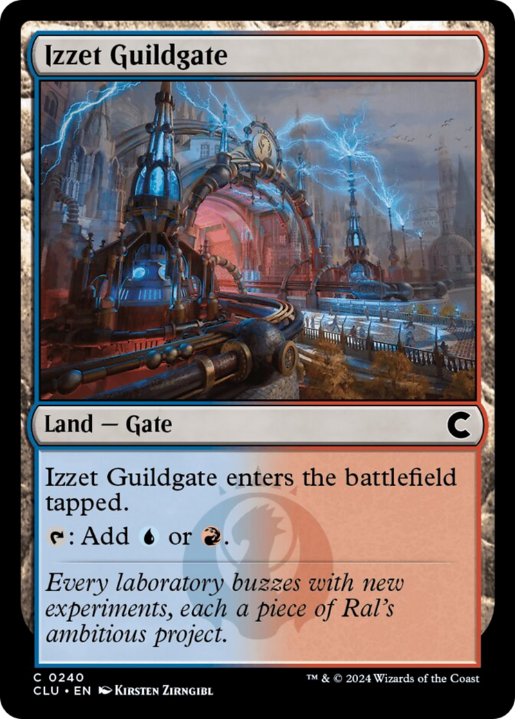 Izzet Guildgate [Ravnica: Clue Edition] - Trinity Hobby