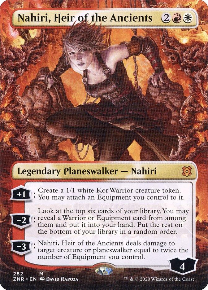 Nahiri, Heir of the Ancients (Borderless) [Zendikar Rising] - Trinity Hobby