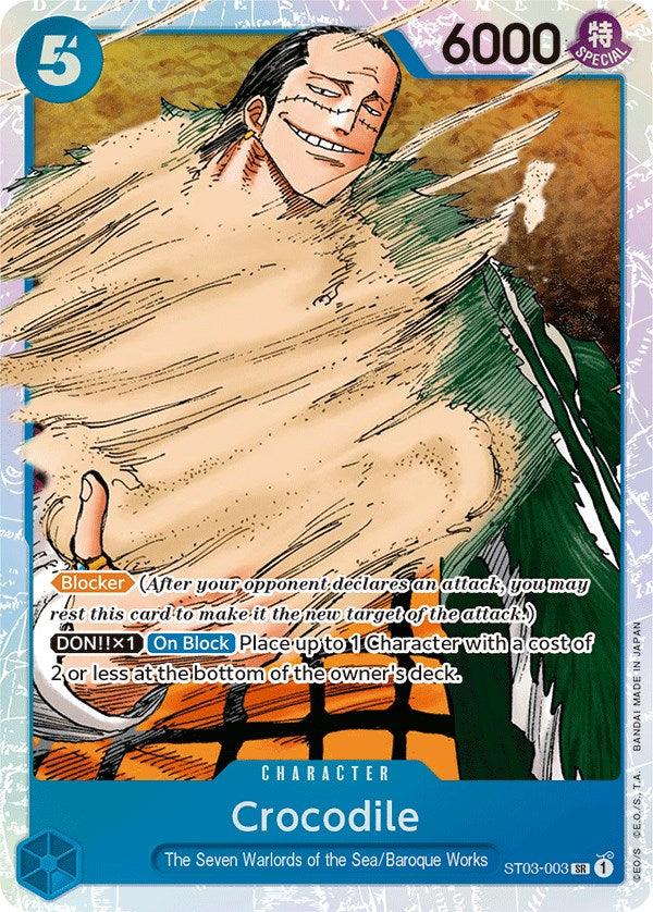 Crocodile (003) [Starter Deck: The Seven Warlords of The Sea] - Trinity Hobby