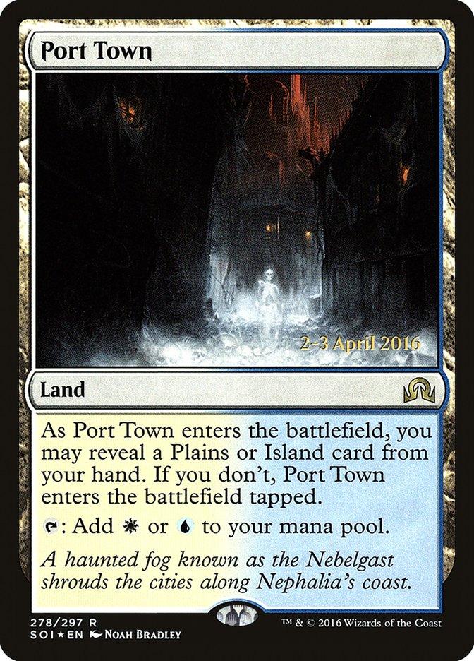 Port Town [Shadows over Innistrad Prerelease Promos] - Trinity Hobby