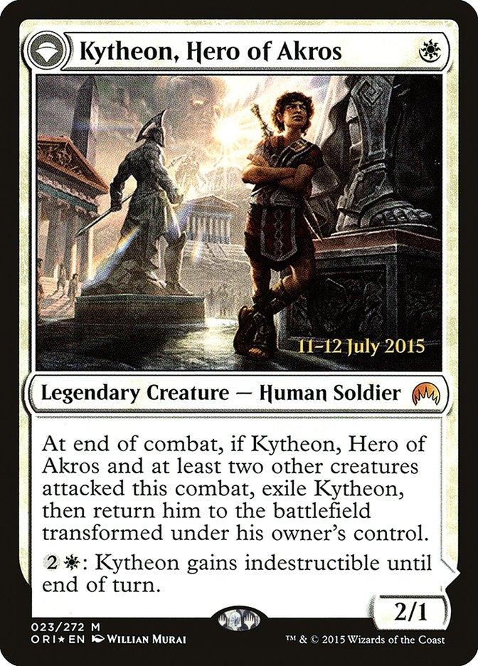 Kytheon, Hero of Akros // Gideon, Battle-Forged [Magic Origins Prerelease Promos] - Trinity Hobby