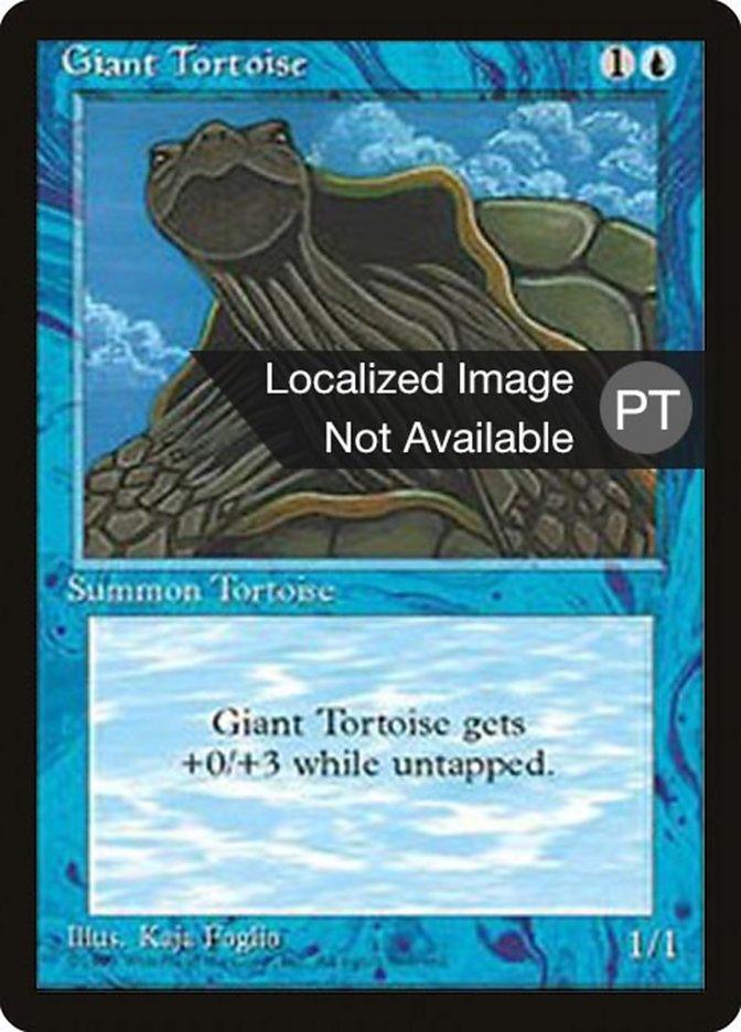 Giant Tortoise [Fourth Edition (Foreign Black Border)] - Trinity Hobby