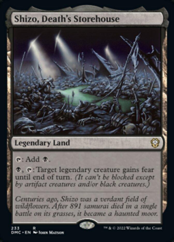Shizo, Death's Storehouse [Dominaria United Commander] - Trinity Hobby