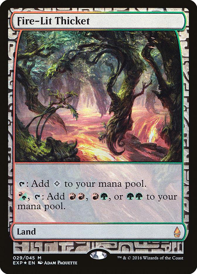 Fire-Lit Thicket [Zendikar Expeditions] - Trinity Hobby