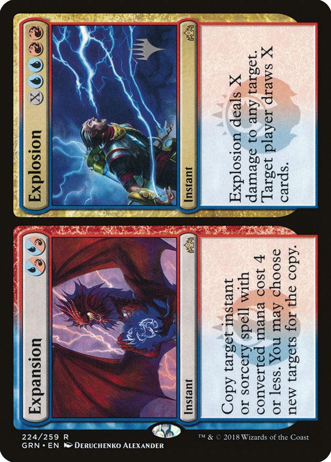 Expansion // Explosion (Promo Pack) [Guilds of Ravnica Promos] - Trinity Hobby
