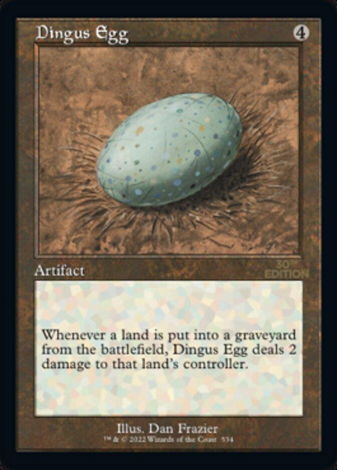 Dingus Egg (Retro) [30th Anniversary Edition] - Trinity Hobby