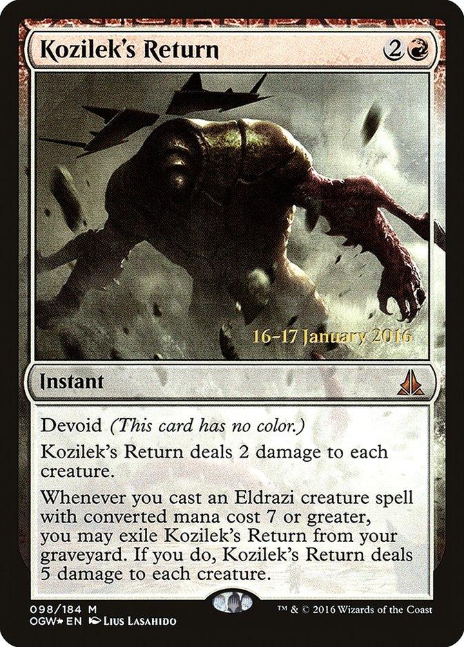 Kozilek's Return [Oath of the Gatewatch Prerelease Promos] - Trinity Hobby